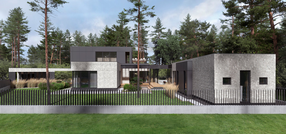 Комплекс строений в стиле "Хай-тек"