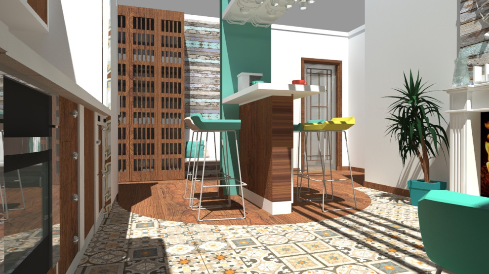 Интерьер двухкомнатной квартиры в Калининграде