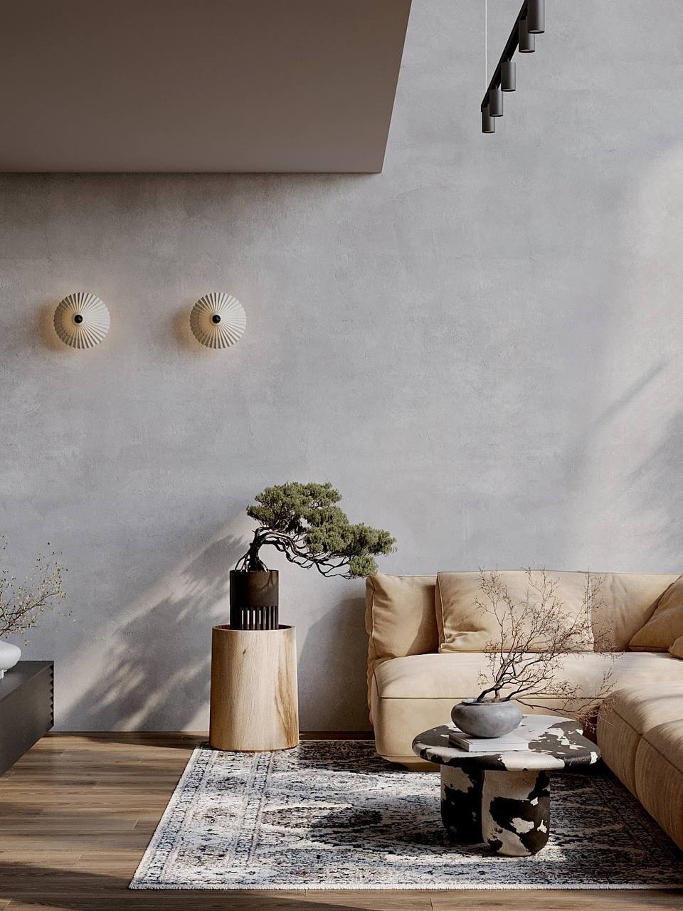 Двухуровневый пентхауз с мансардным этажом