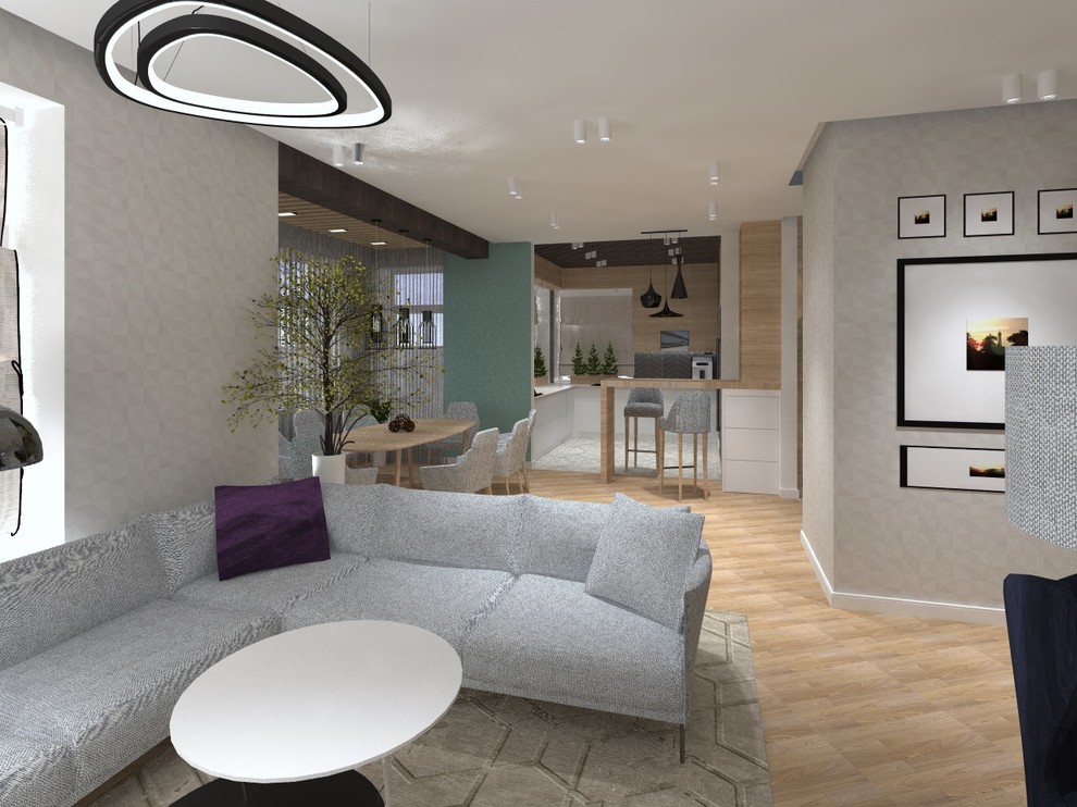 Интерьер дома в Колтушах