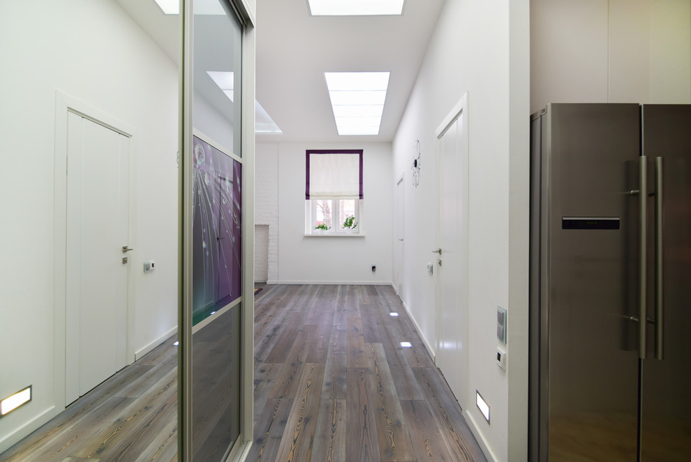 В гостях: Квартира для молодой семьи в лавандовых тонах