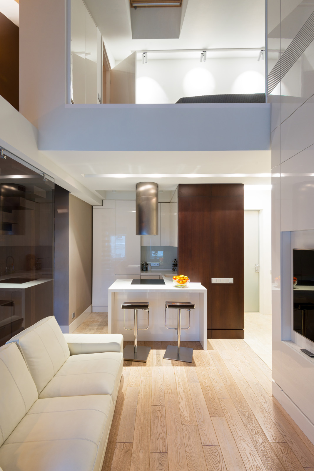 Двухуровневые апартаменты