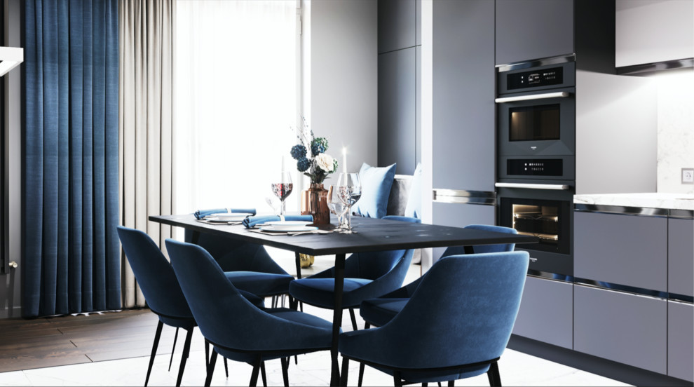 Дизайн проект трехкомнатной квартиры