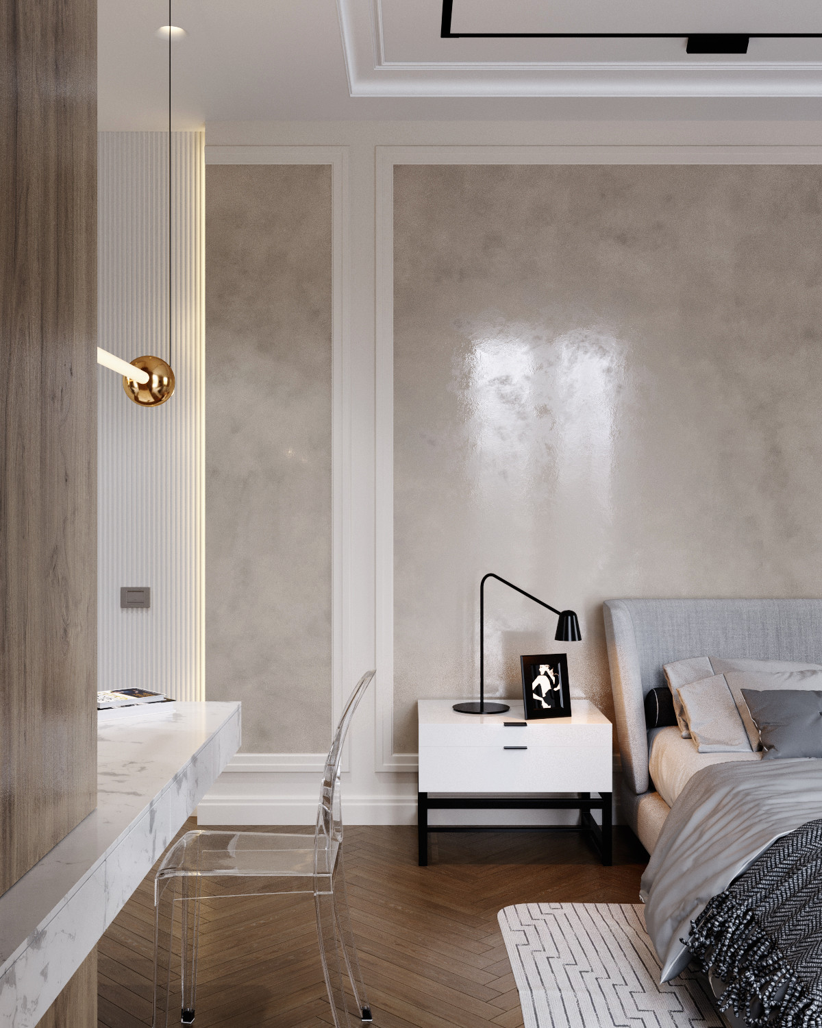 Проект интерьера таунхауса