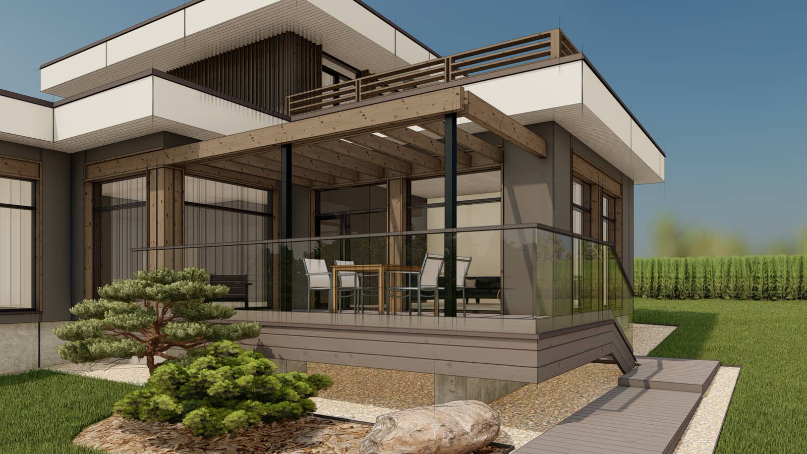 Реконструкция каркасного дома в г. Казань