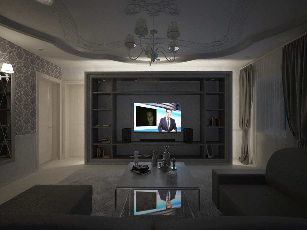 Дом семьи с тремя детьми