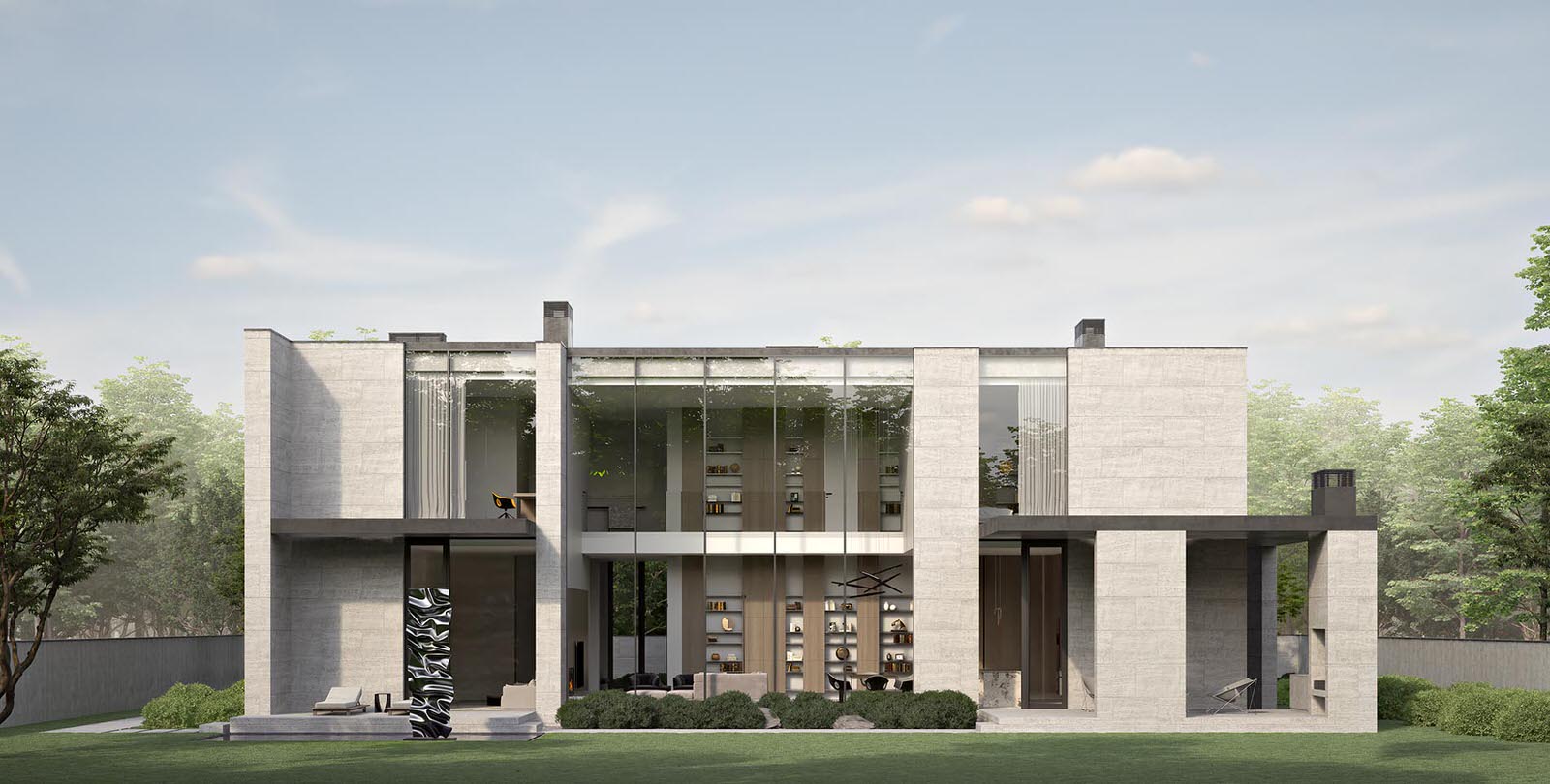 Модерн в 2 этажа