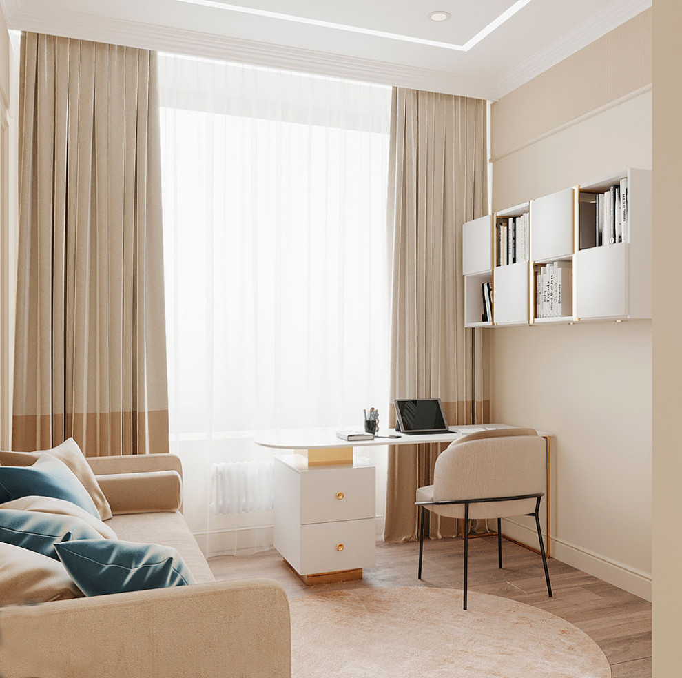 ДИЗАЙН ИНТЕРЬЕРА КВАРТИРЫ В ЖК ОГНИ, 60 КВ.М.