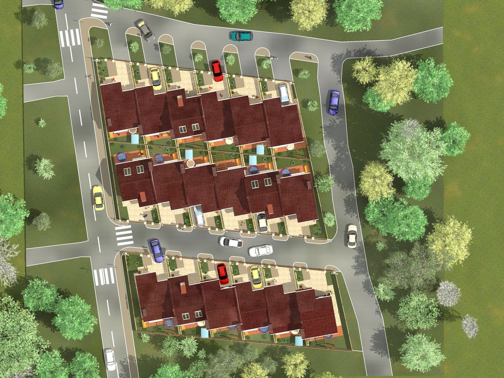 Жилой квартал в г. Азов