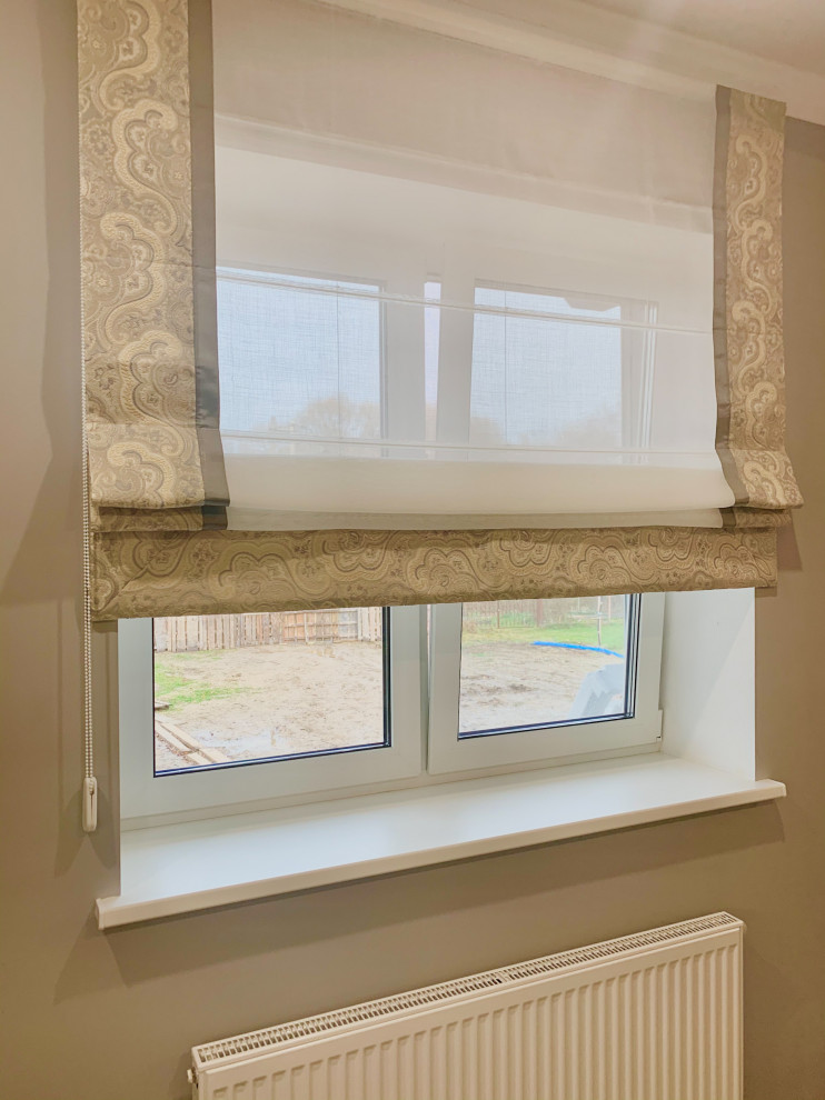 Текстильный проект загородного дома для молодой пары