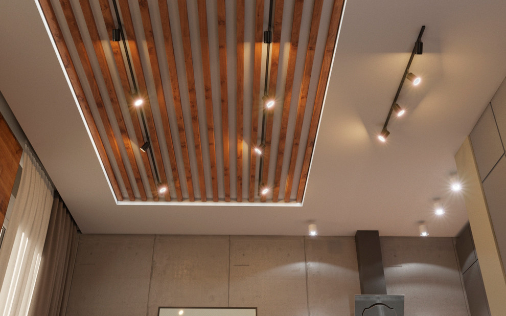 Дизайн интерьера квартиры в современном стиле в Екатеринбурге.