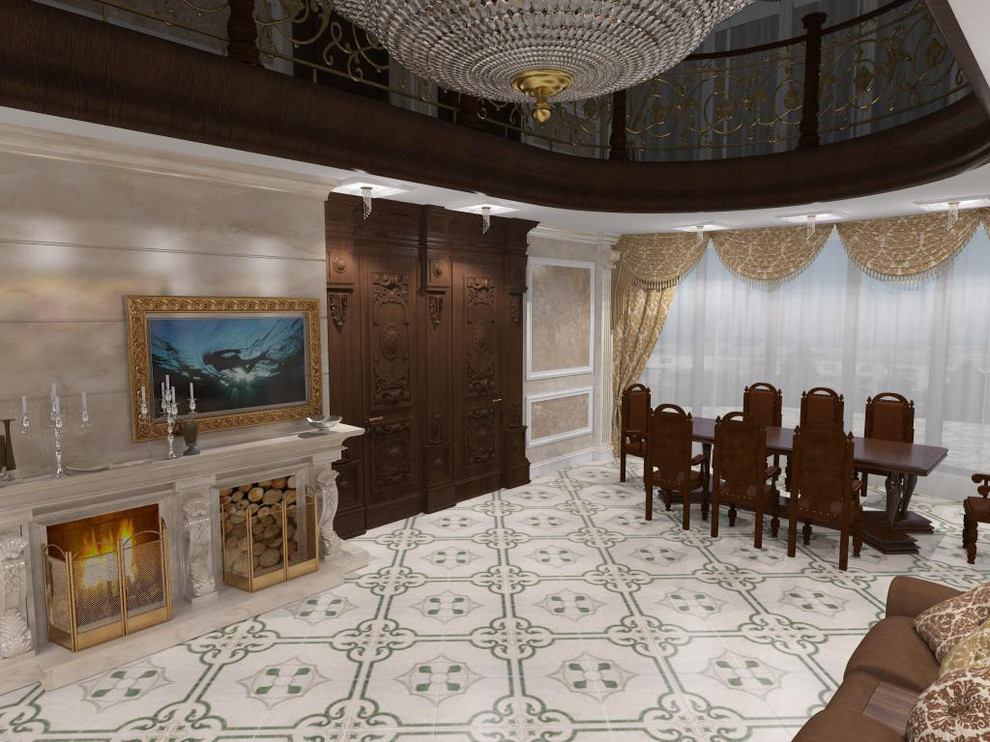 Дизайн интерьера коттеджа