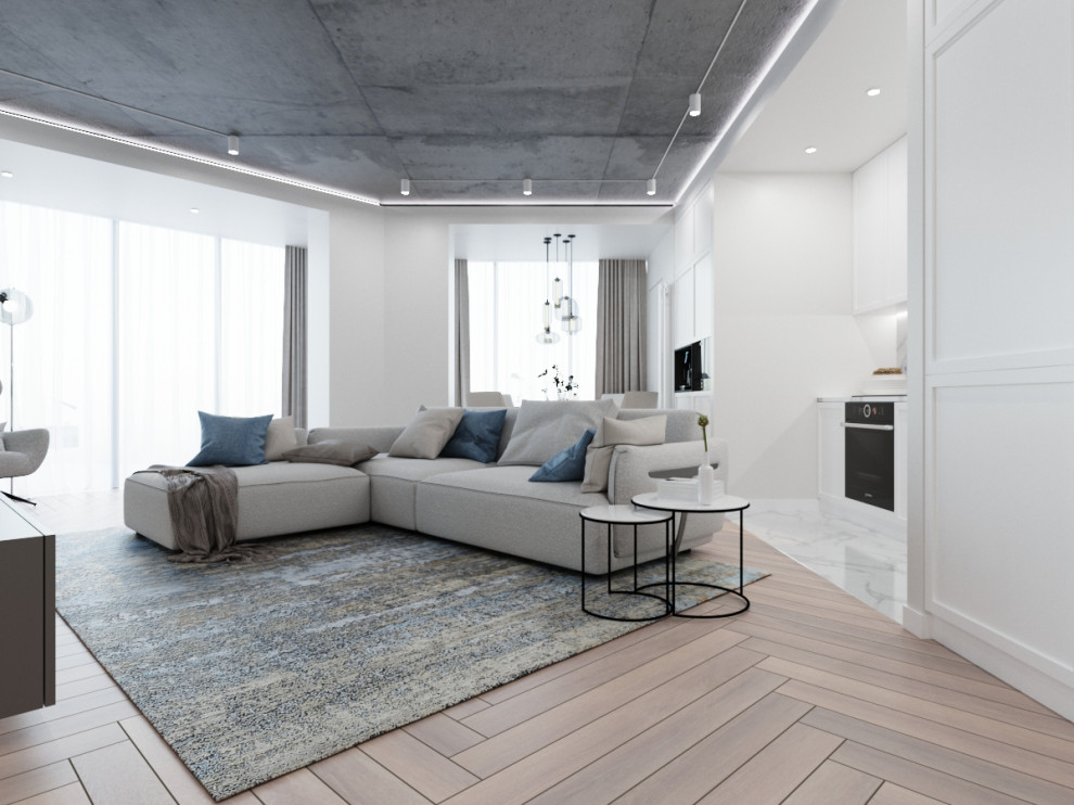 Бетон и мрамор