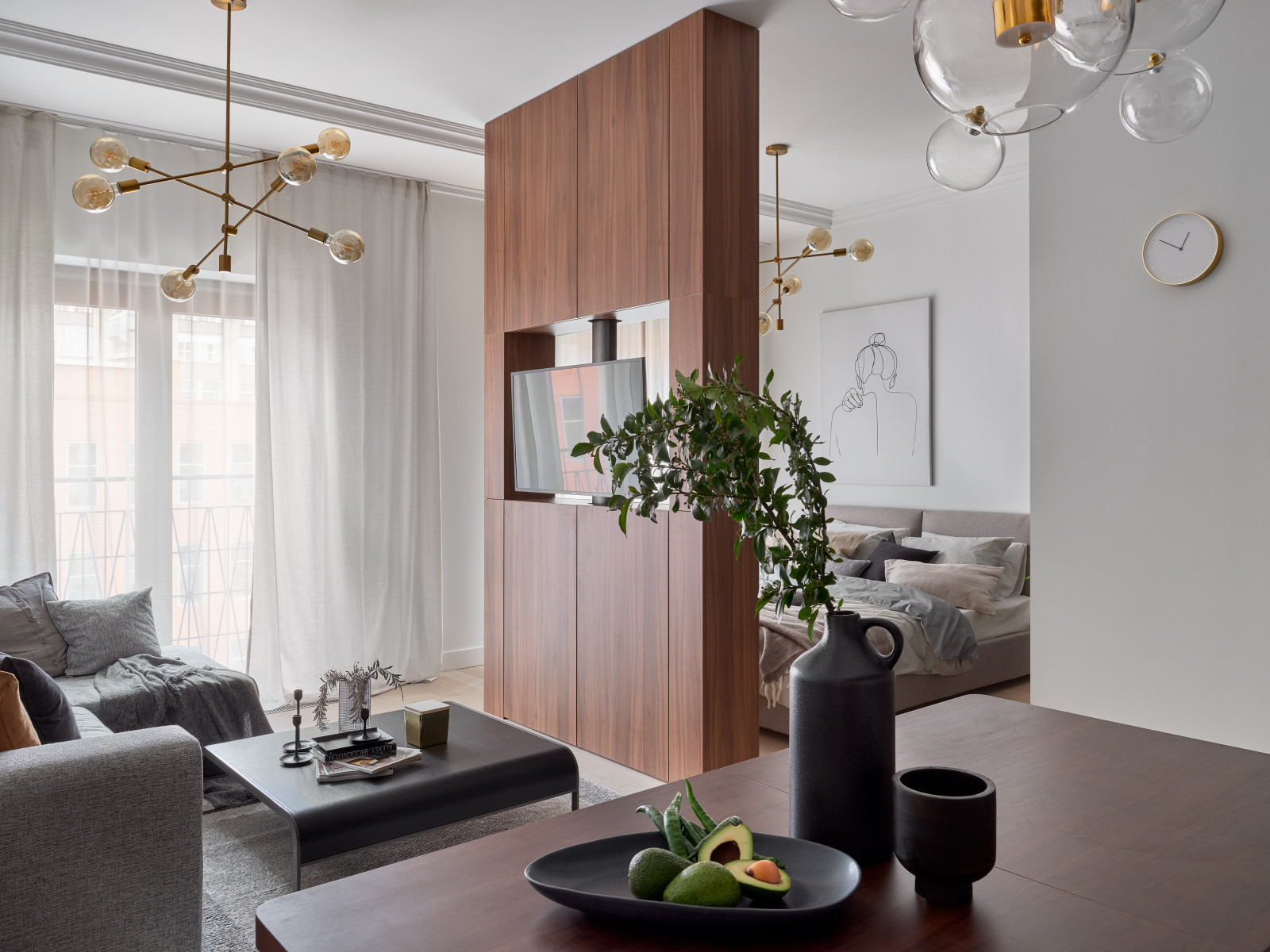 Современная квартира для аренды. Дизайнер Дарья Рыбак
