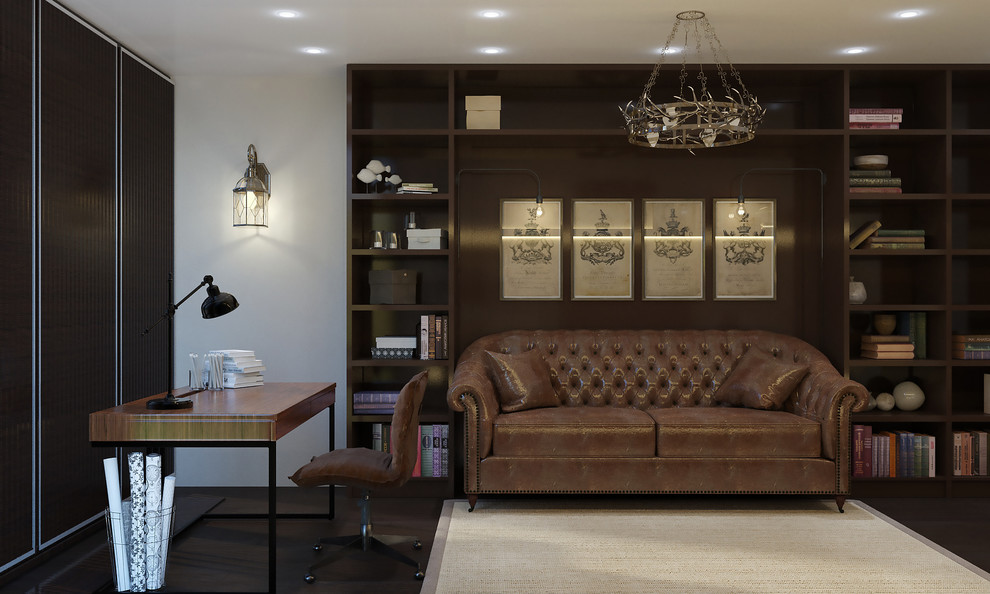 Квартира в современном стиле с элементами экостиля. Москва. 135 кв.м.