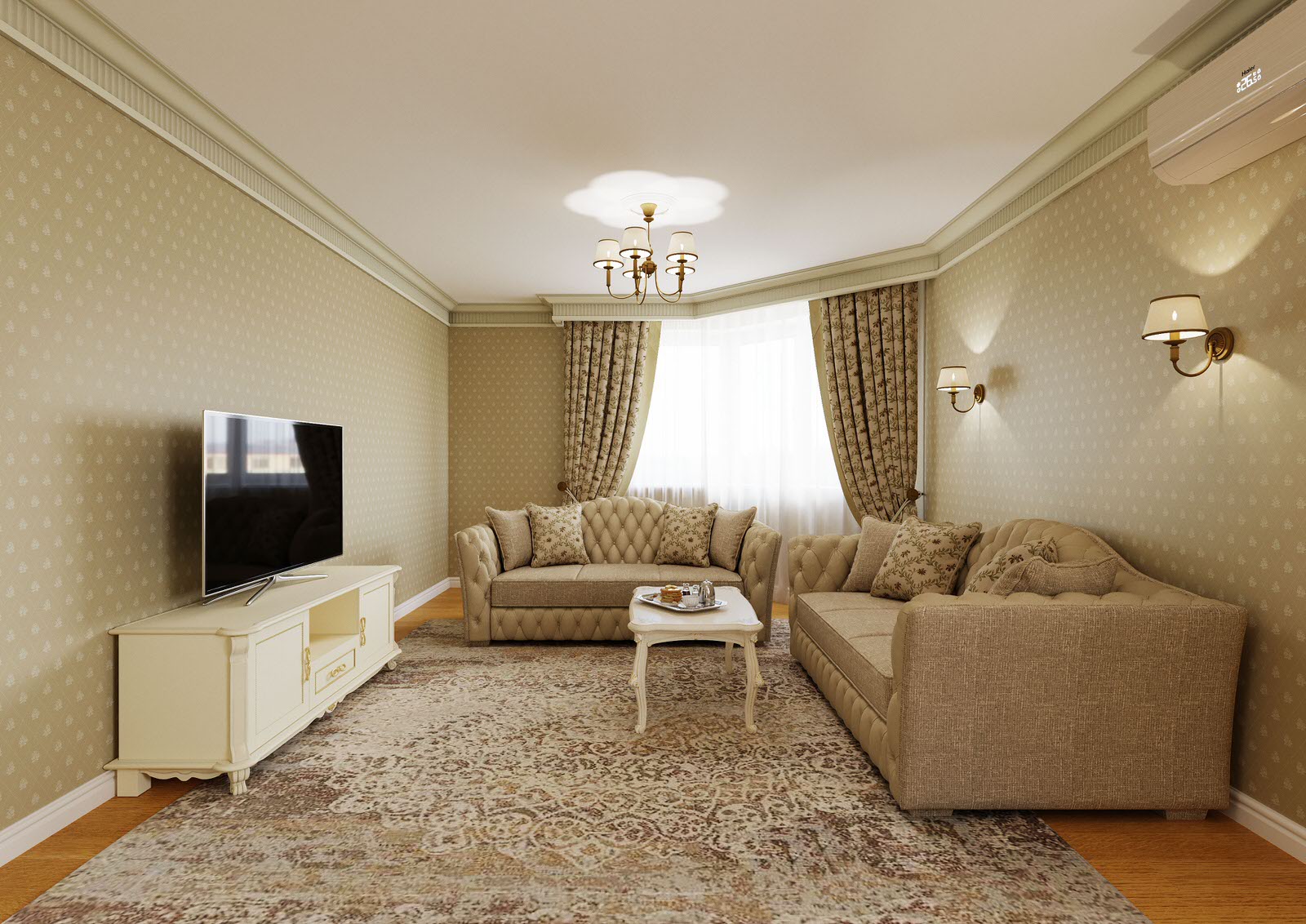 Большая квартира для семейной пары