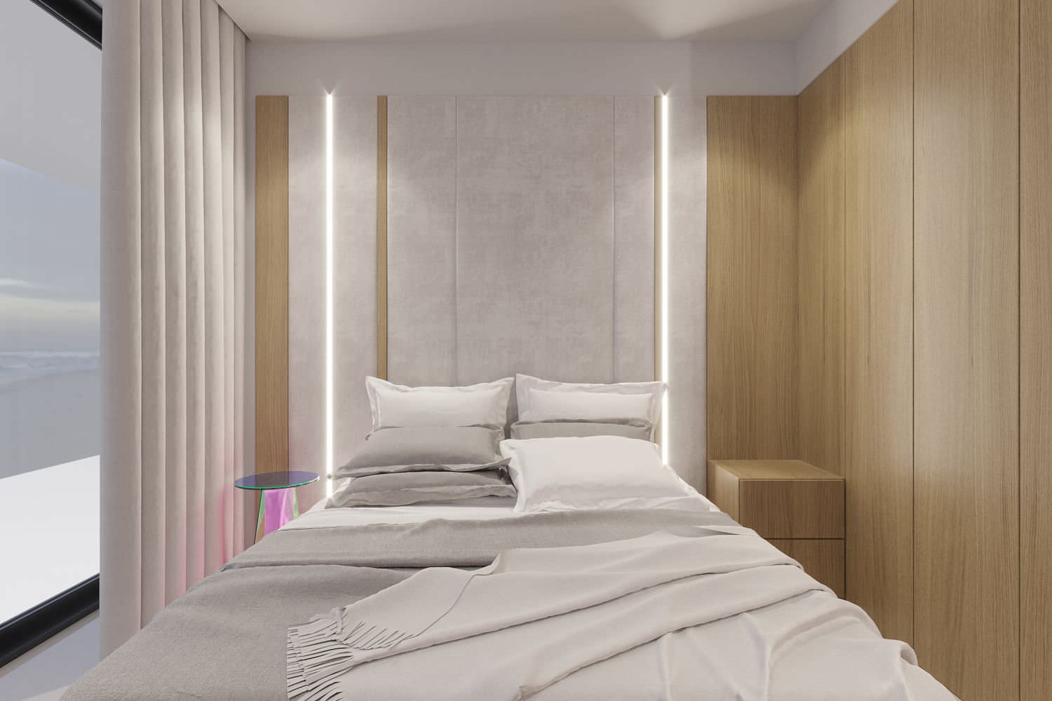 Penthouse Design In SOHO Tower, Paphos, Cyprus