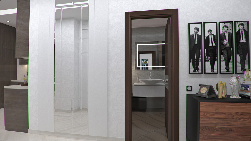 Квартира для молодой супружеской пары в жк "Лазурный"