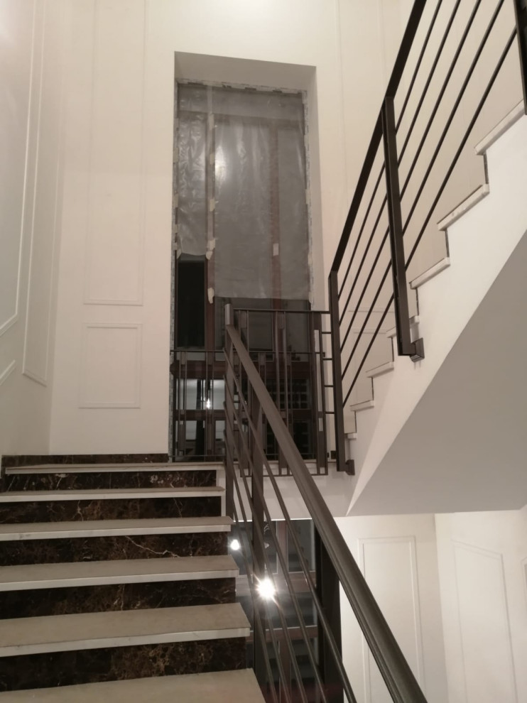 Перильное ограждение по проекту дизайнера