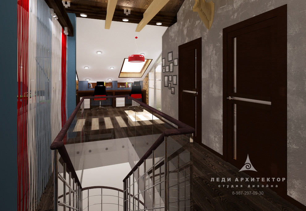 Дизайн-проект квартиры с мансардой