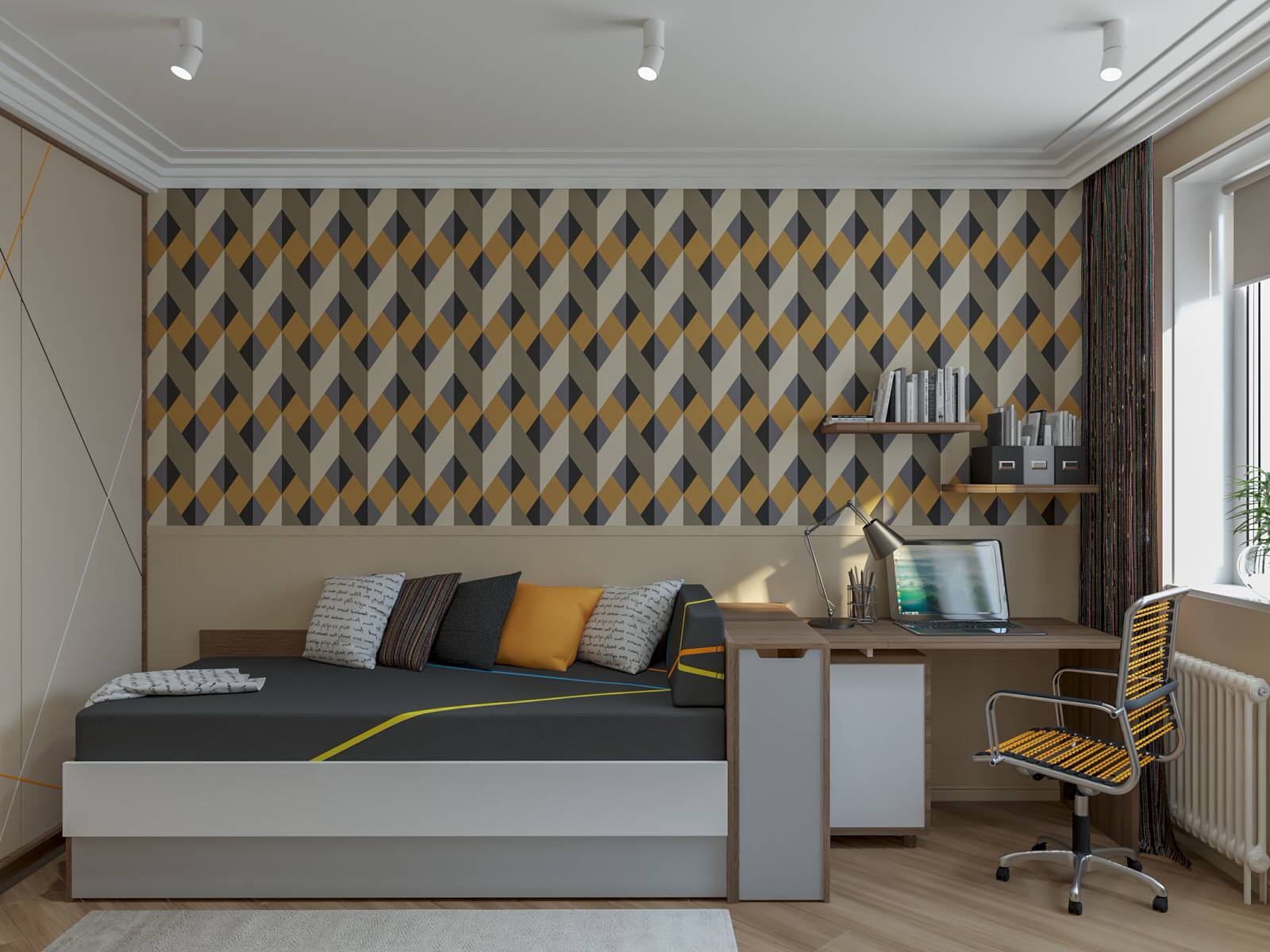 ЖД Сэттэ 2х комнатная квартира