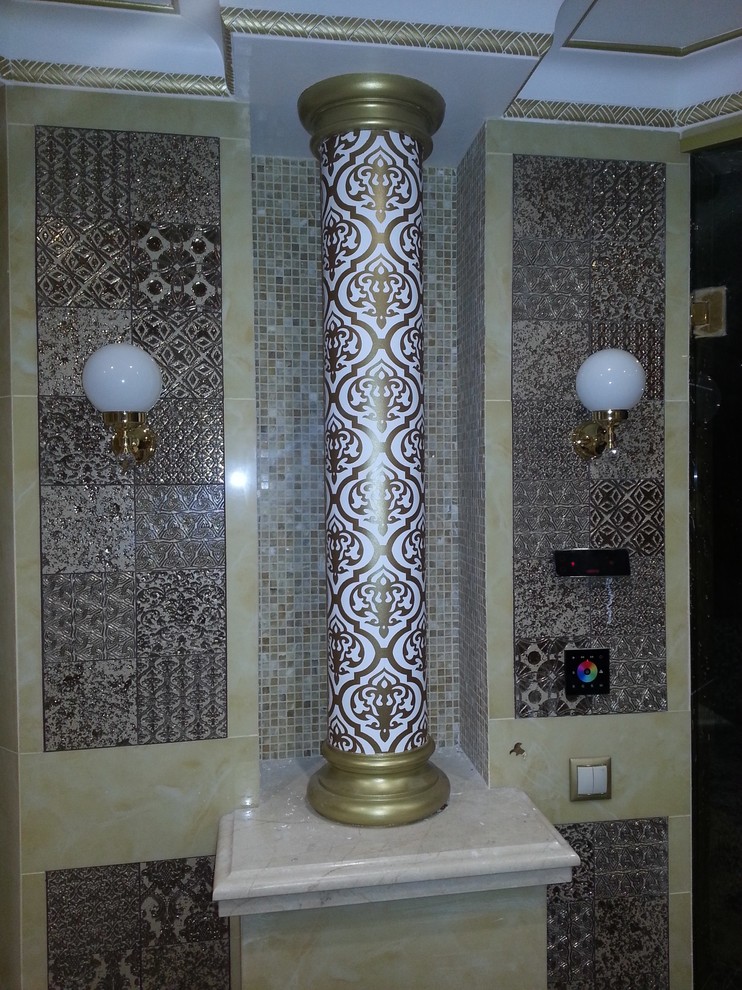 Обложка проекта: декоративная роспись хаммам в индивидуальном жилом доме