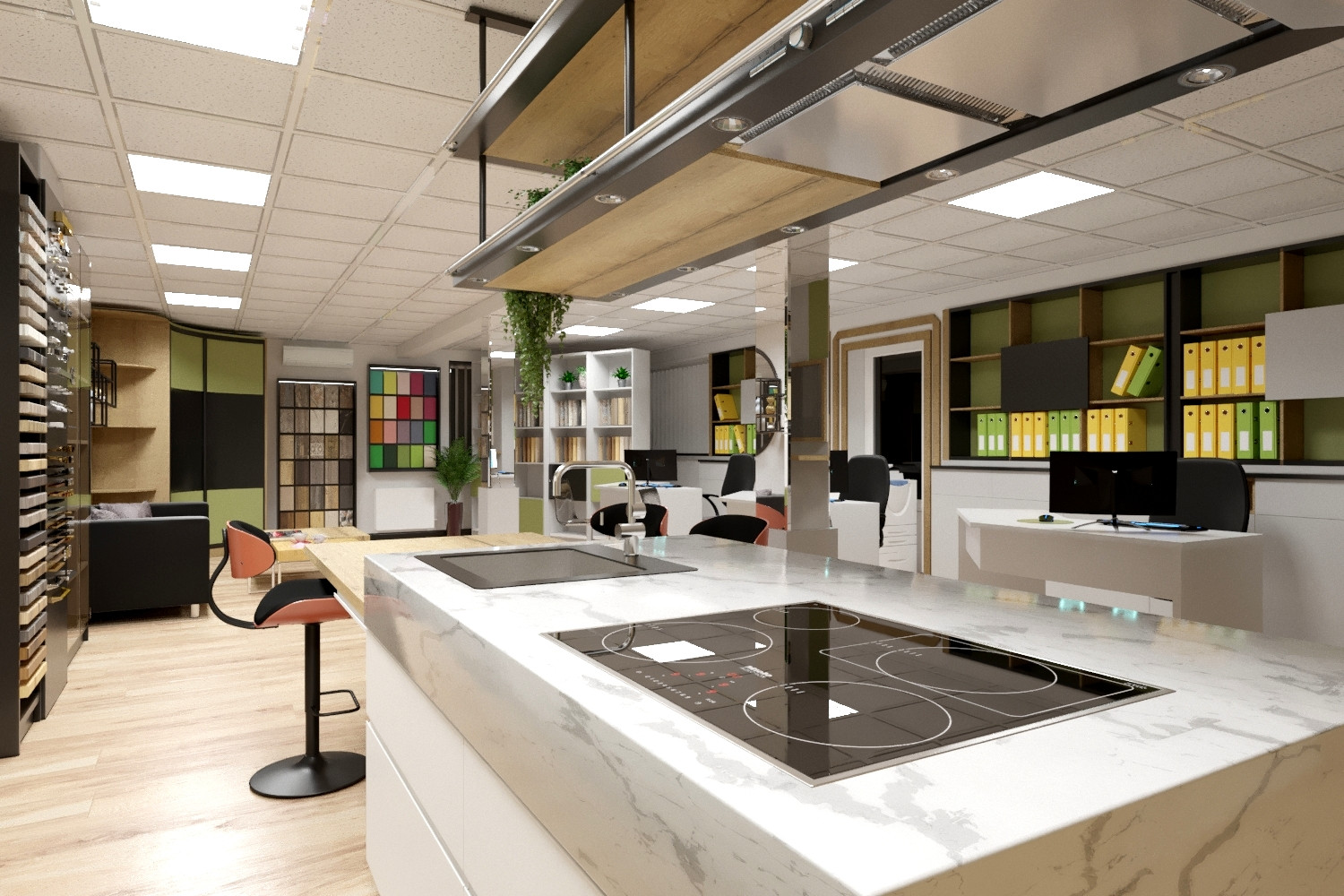 Дизайн проект "Дом мебельной фурнитуры"