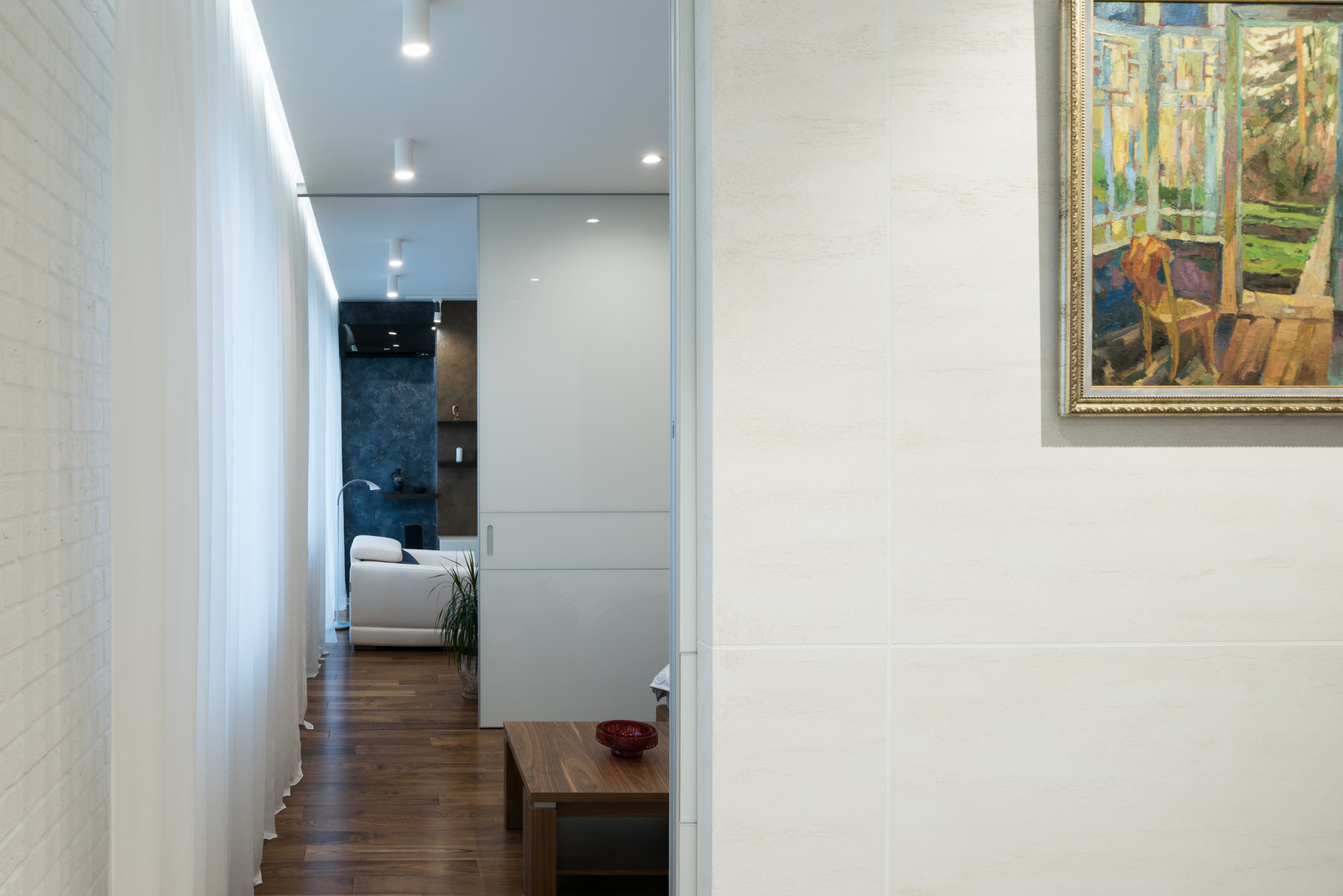 Квартира Ленинский. Контрастный минимализм