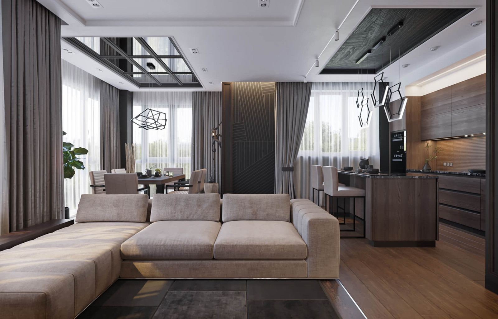 Дизайн квартиры. Greenwood club.