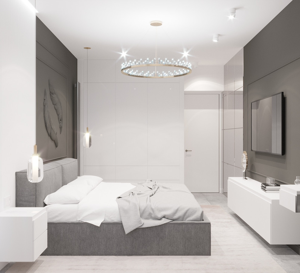 Дизайн проект квартиры 80М2, ЖК Алые паруса