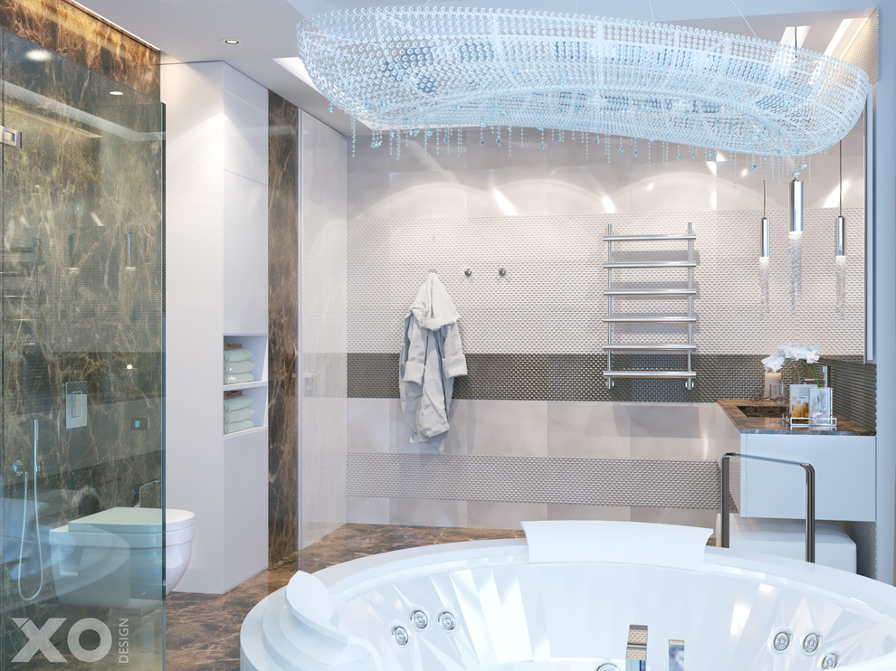 Luxury interior in 216 m2