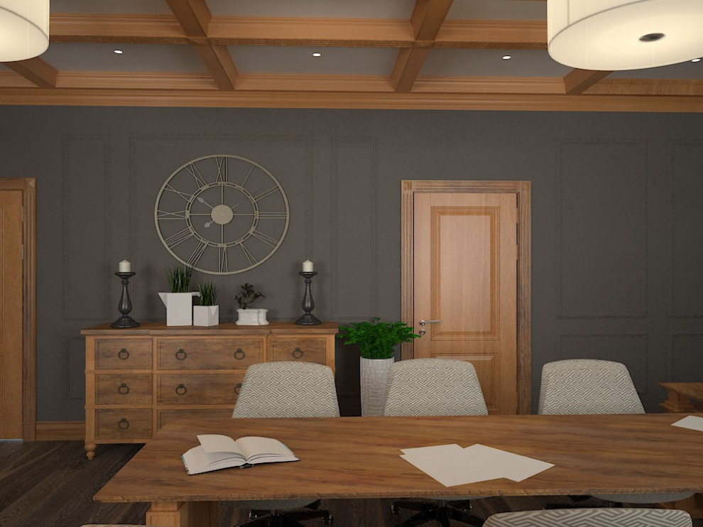 Дизайн-проект офисного пространства строительной компании " Мервинский"