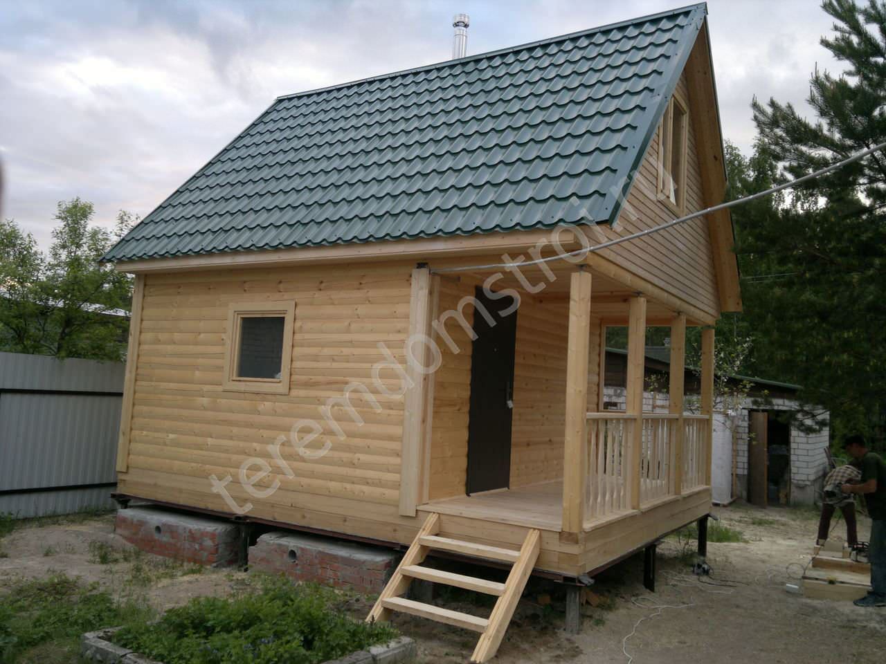 Дома из бруса