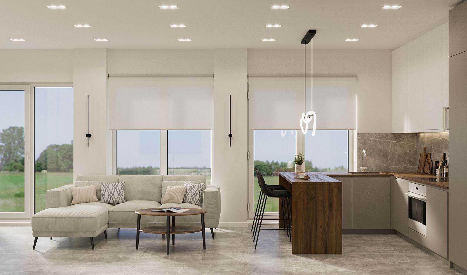 Кухня в летнем доме