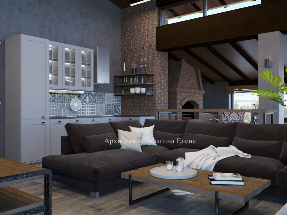 Интерьер загородного дома со спа зоной