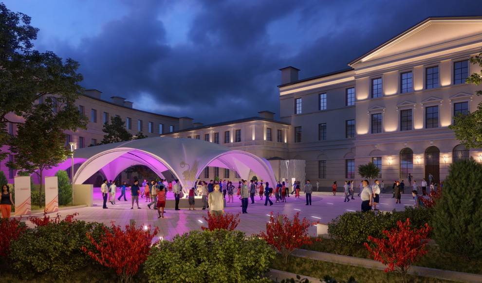 Университет | Архитектурно-художественная подсветка