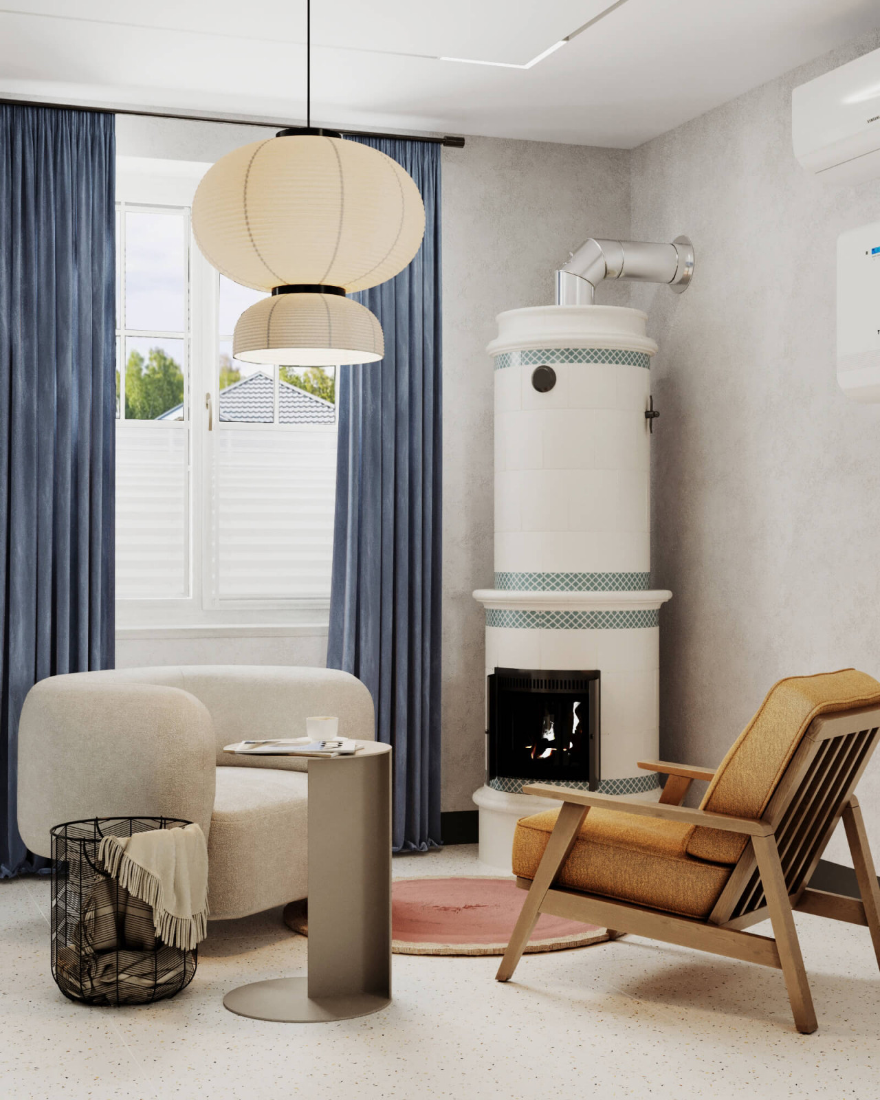 Коттедж 180 кв.м. г. Томск  Гостиная