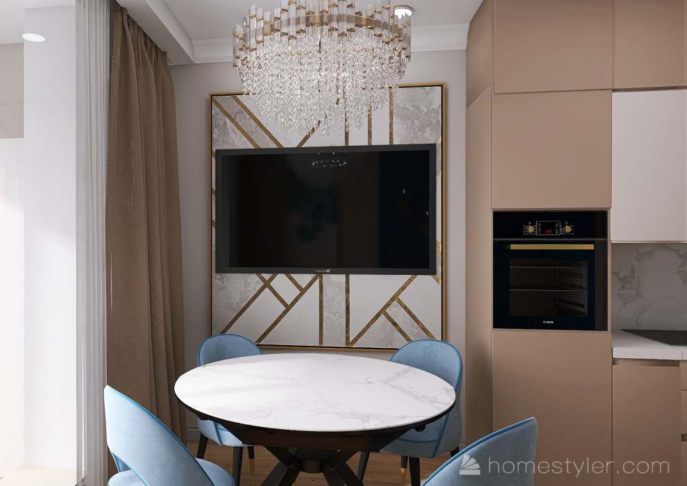 Проект двухкомнатной квартиры