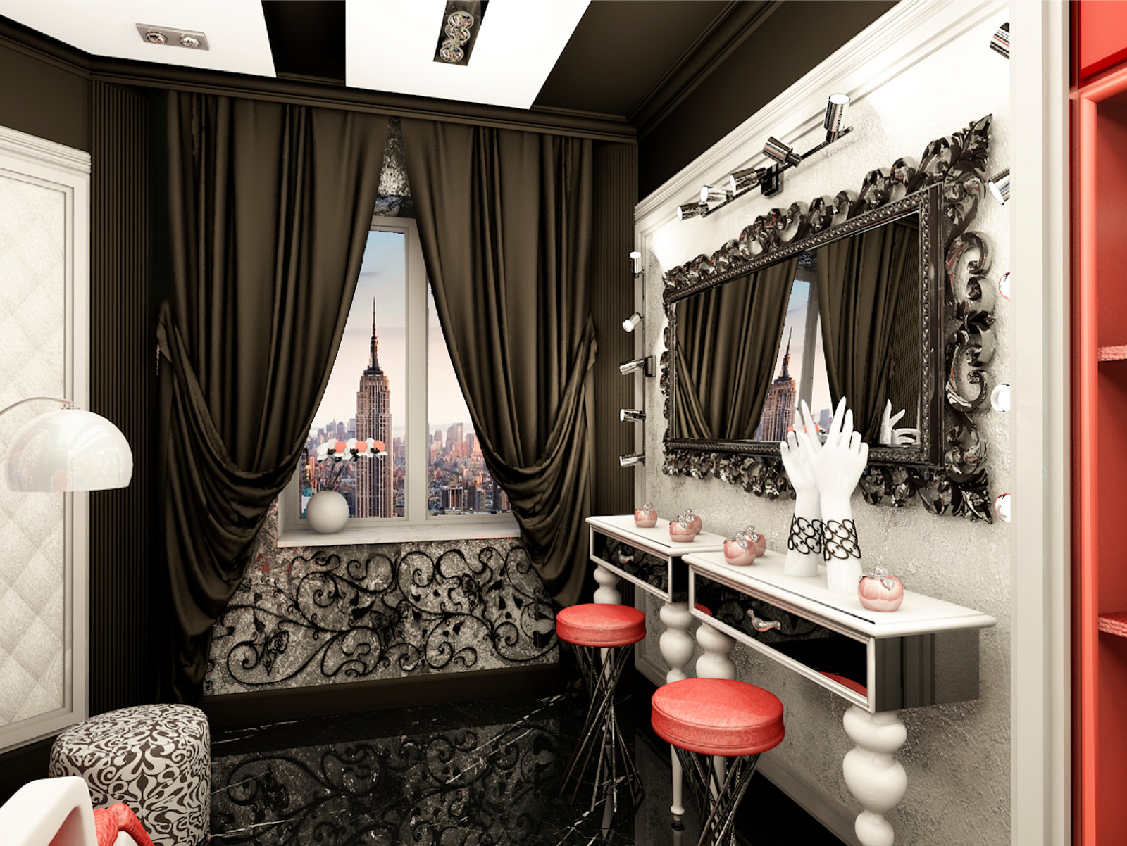 Дизайн бутика и салона красоты