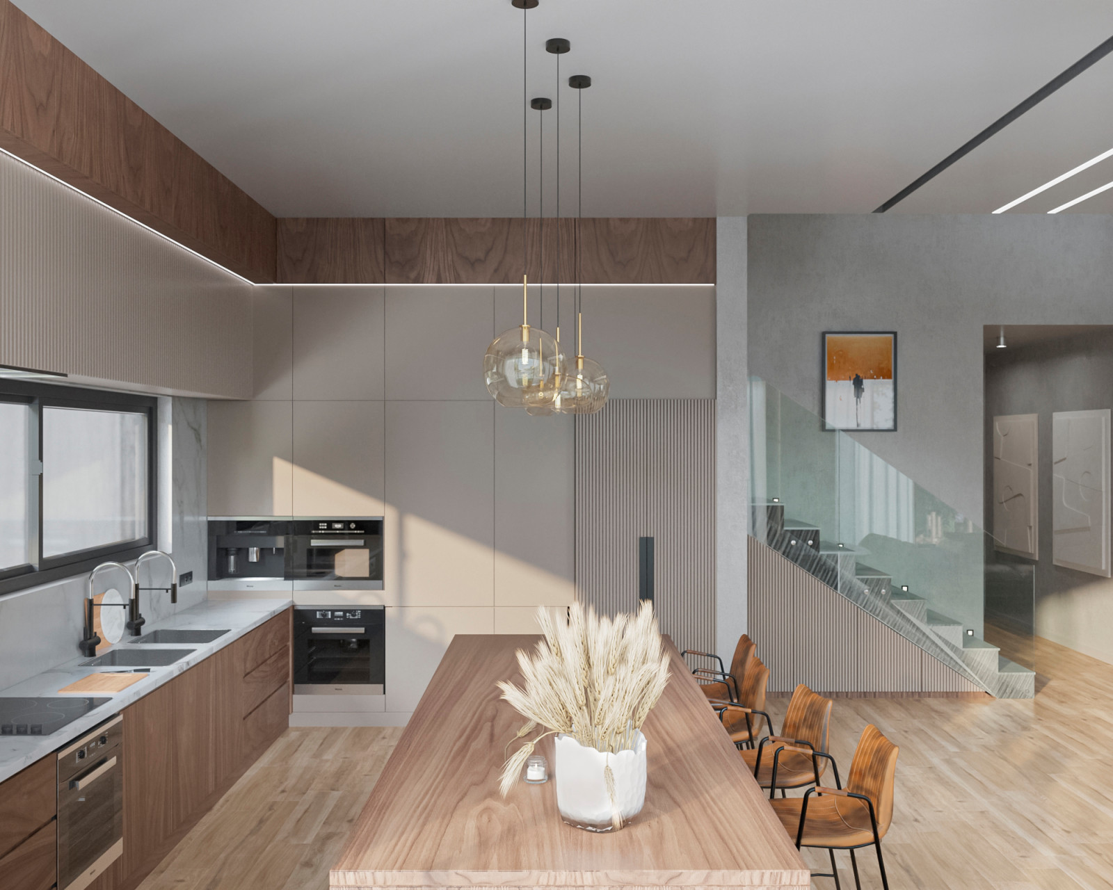 Дизайн опенспейса в Израиле 2 вариант