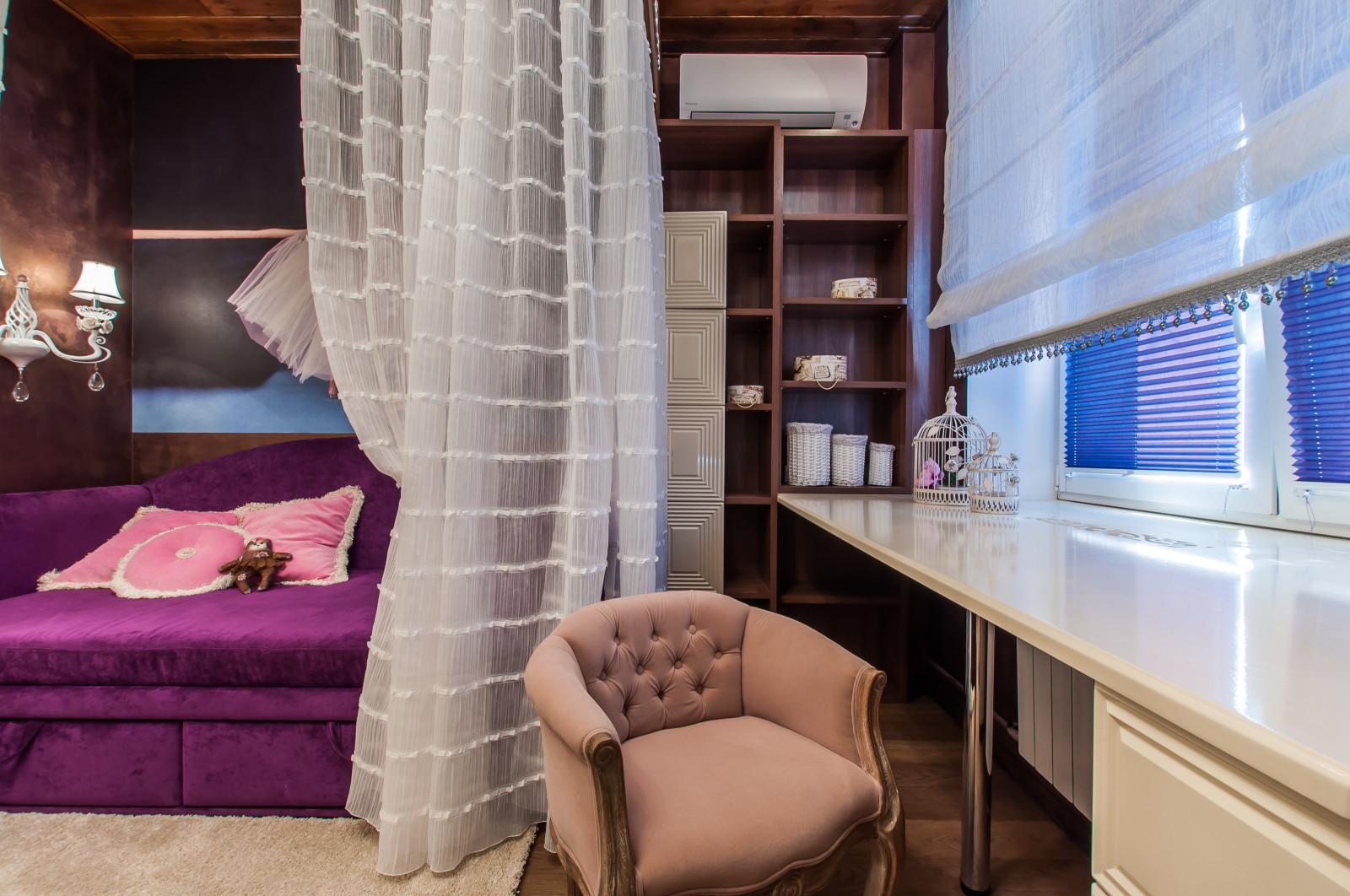 ТВ проект комната для девочки 11 лет