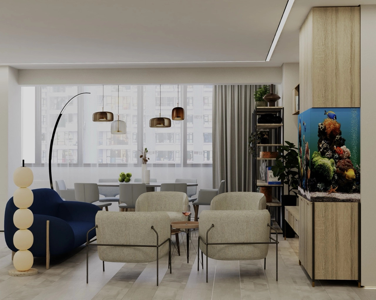 ЖК Центральный гостиная, прихожая 67 кв м