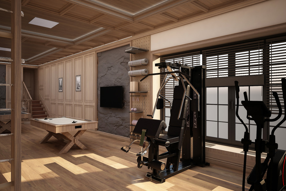 Спортзал, 3-я просека