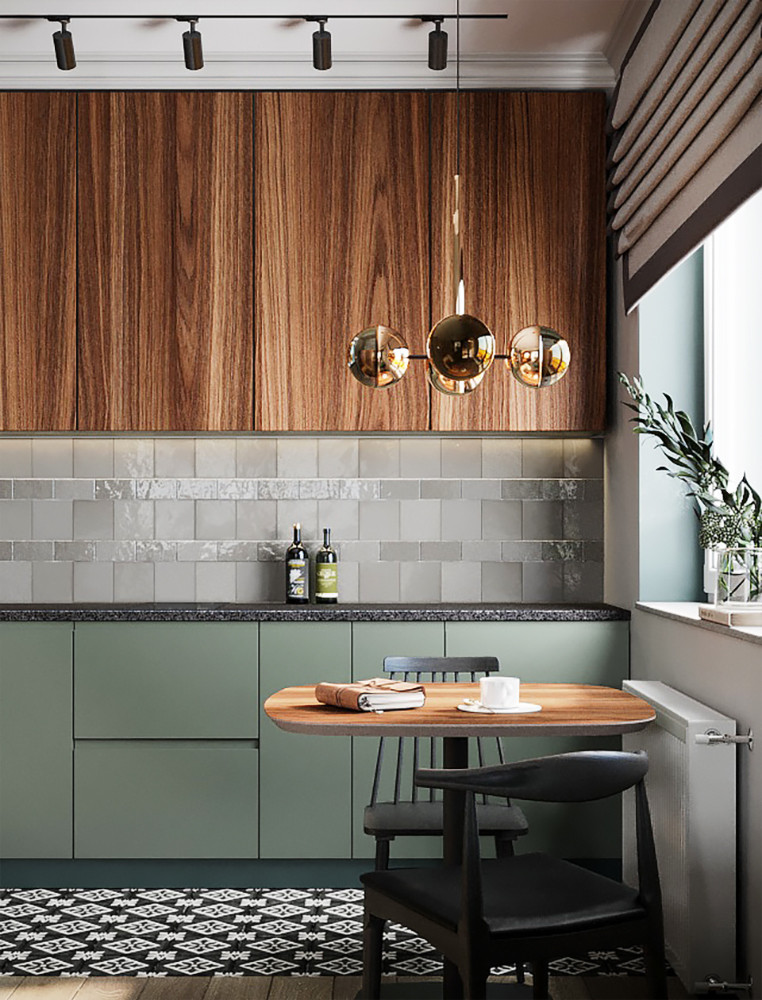 Обложка проекта: Дизайнерский ремонт кухни