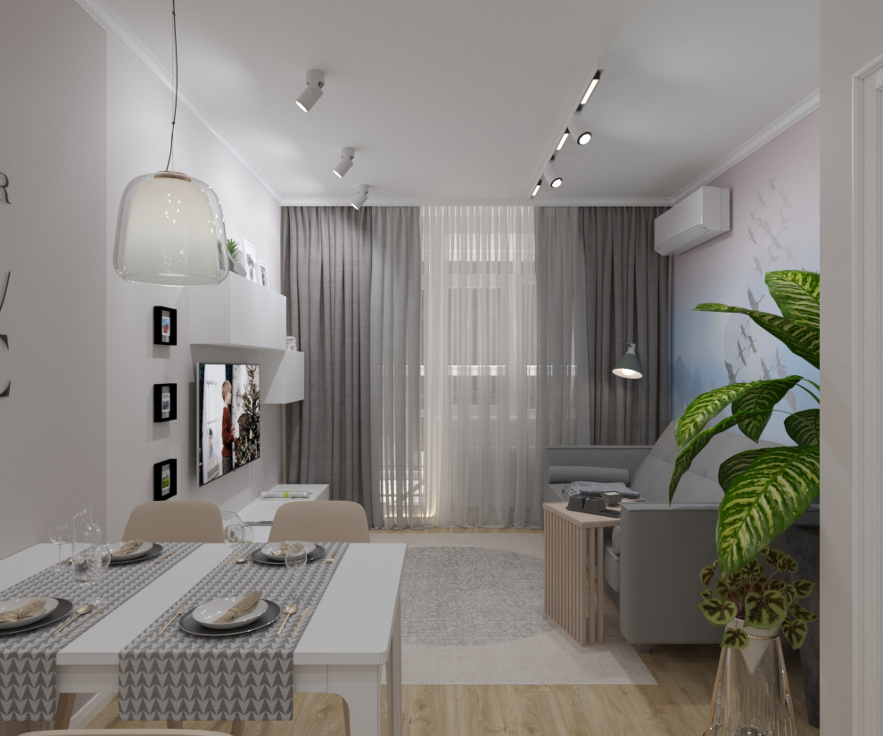 Современная квартира мечты на средний бюджет