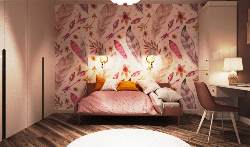 Обложка проекта: Проект "3D проект детской комнаты"