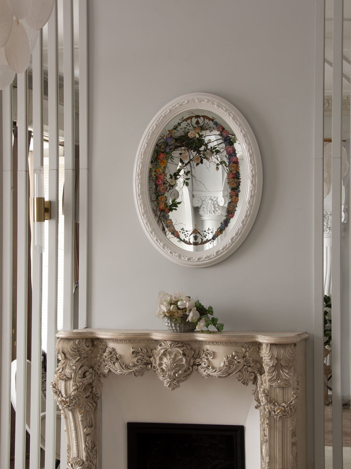 Зеркала в технике New игломизе