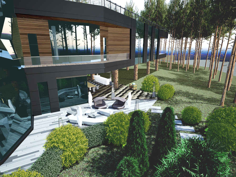 Проект загородного дома 3500м.кв. г.Красноярск