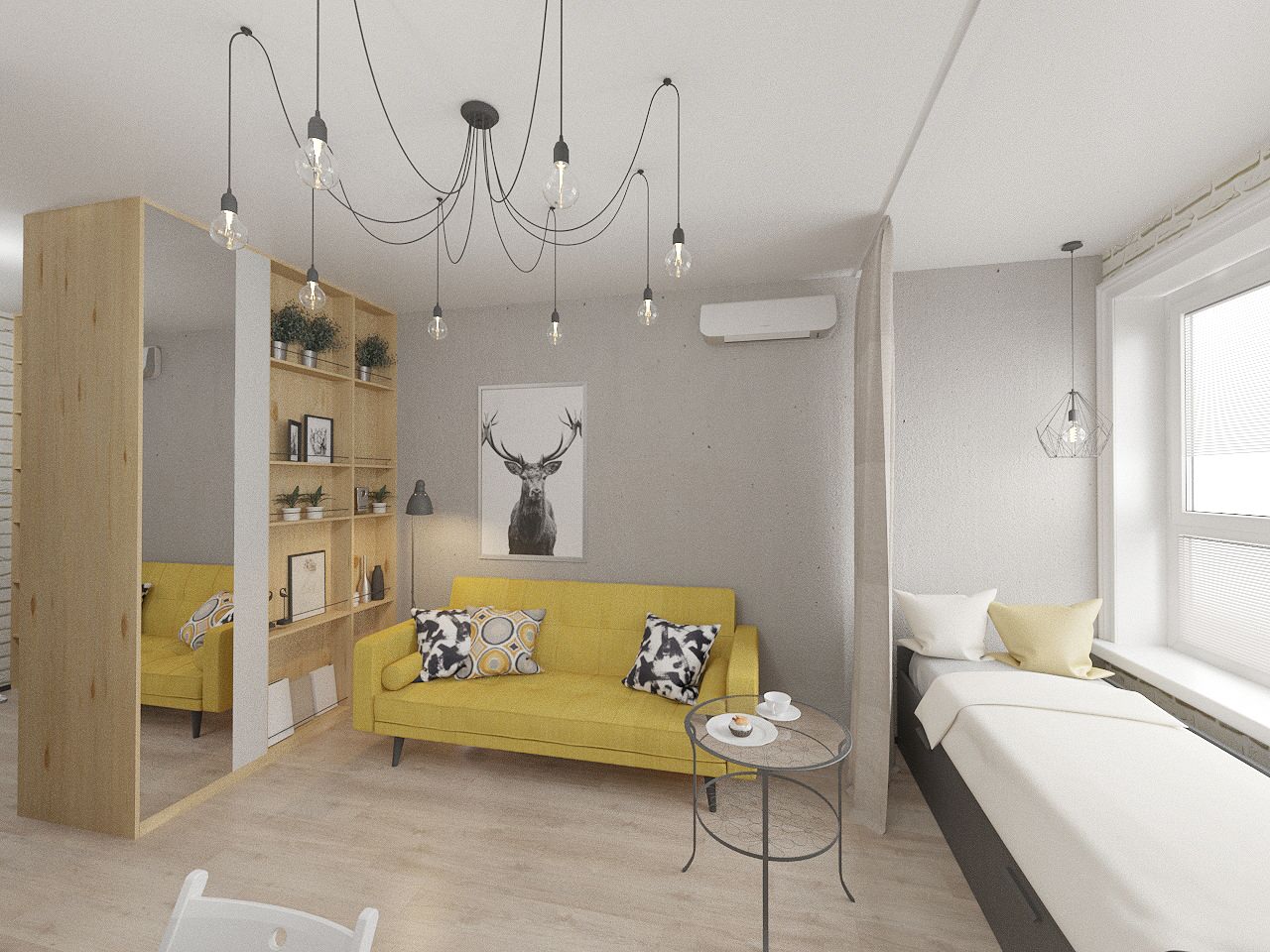 Дизайн квартиры в ЖК "Уфимский Кремль" (проект и реализация)