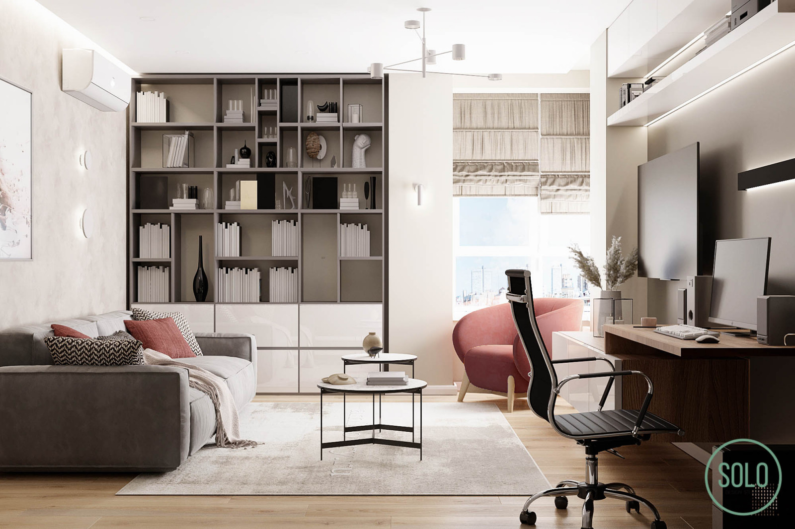 Светлый акцентный